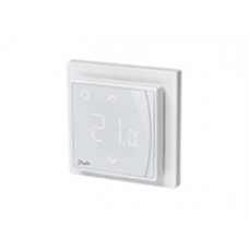 Grindų laidinis termostatas Danfoss Ectemp Smart -RAL9010, 16A/230VAC, Wi-Fi ryšys, App programėlė. Komplektuojamas su grindų jutikliu, 088L1140